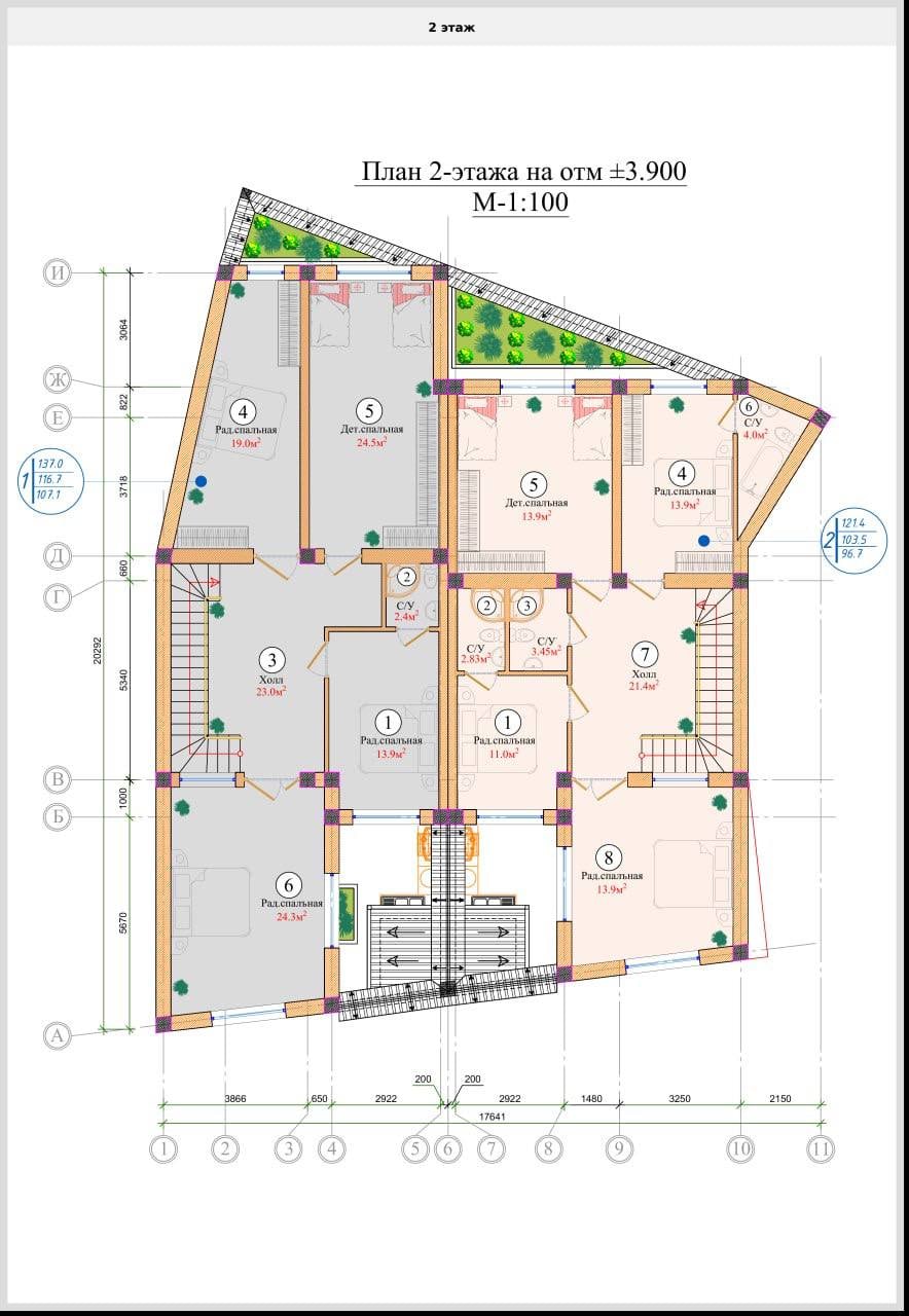 Продажа коттеджа в Мирзо-Улугбекском районе, 217 м² — Янги Дархан, махалля Дархан, фотография 3